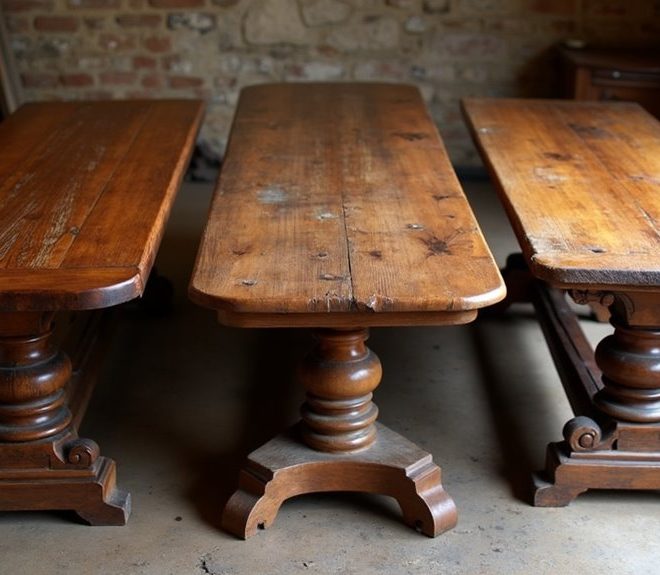 3 Stunning Antique Country Dining Tables for Your Home