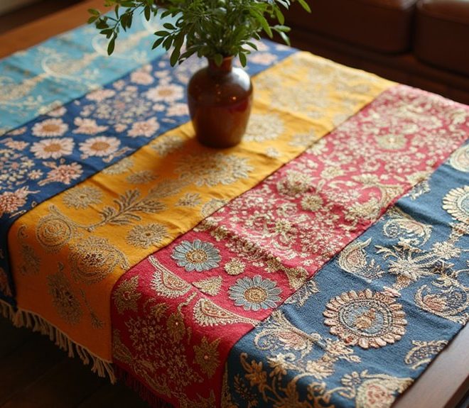 5 Stylish Small Table Runners for Coffee Tables