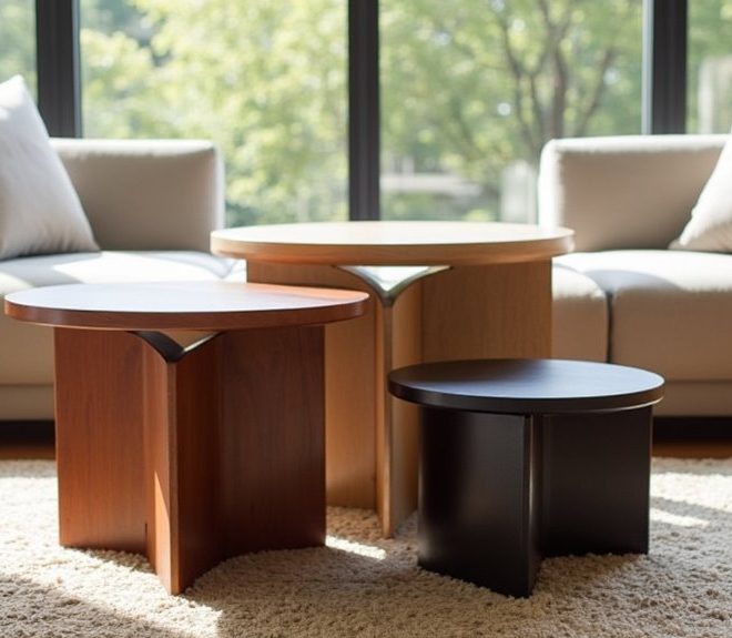Top 3 Small Stacking Coffee Tables for Compact Living