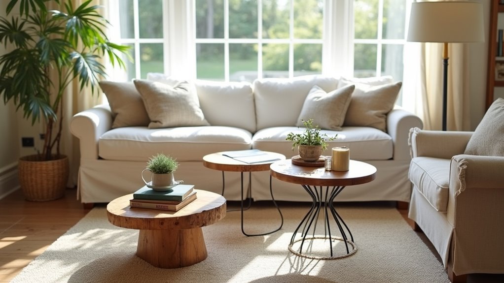 cozy small cottage tables