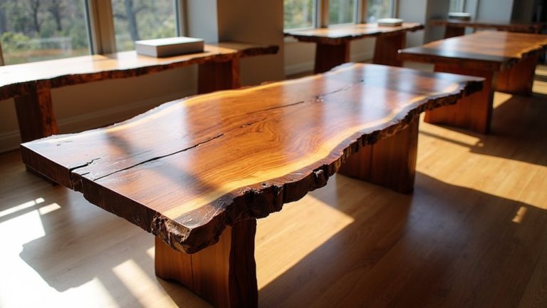 10 Stunning Custom Wood Slab Dining Tables for Your Home