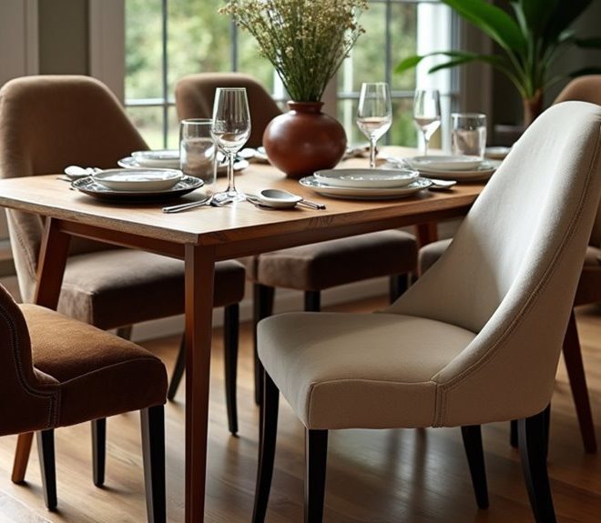 Top 5 Dining Table Chair Covers for 4-Seater Dining Sets