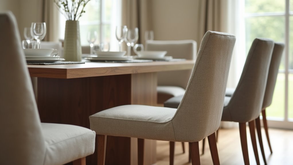 dining chair foam selection