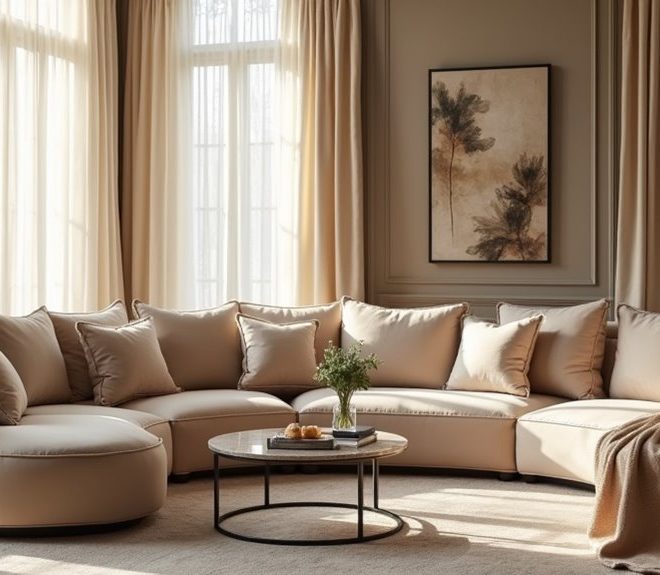 Top 5 Luxury Beige Sofas for Elegant Living Spaces