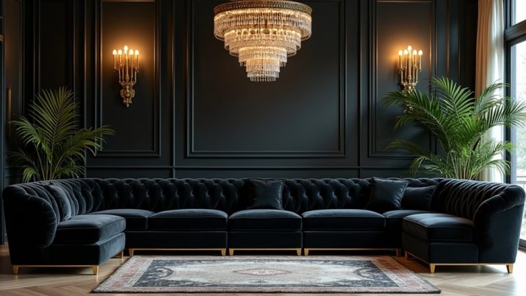 Top 5 Luxury Black Velvet Sofas for Your Elegant Home