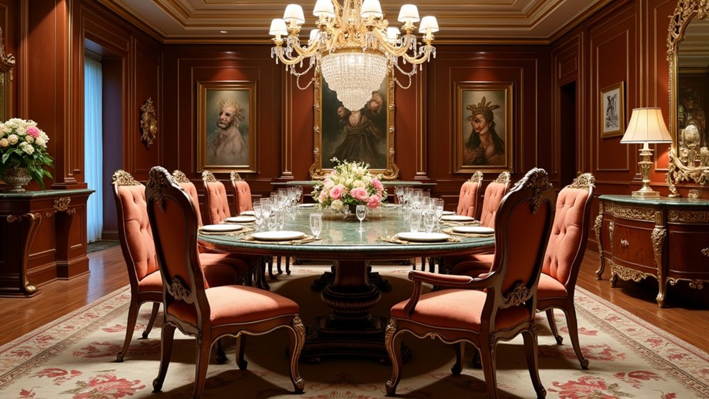 elegant dining furniture sets