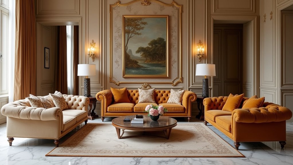 elegant luxury single sofas