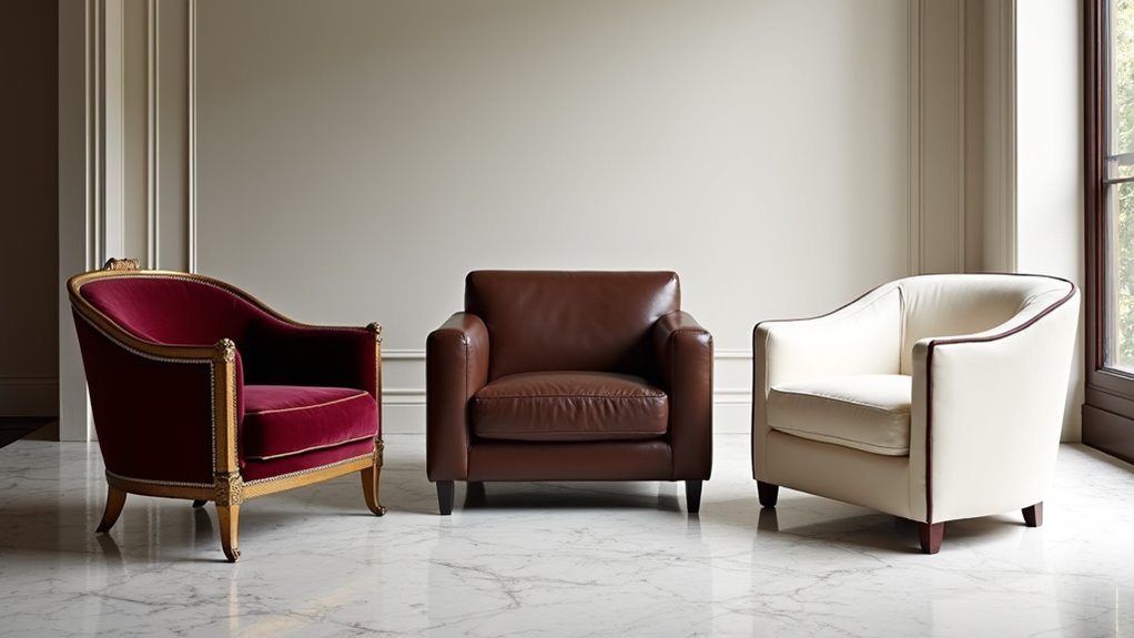 elegant luxury sofa chairs