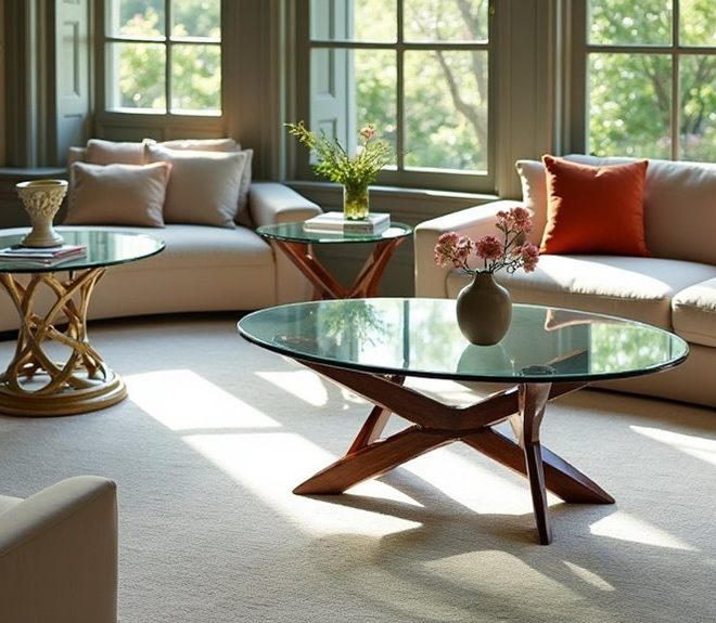 7 Stunning Oval Glass Coffee Tables for Your Living Room