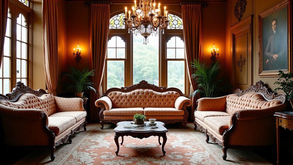 elegant victorian sofa customization