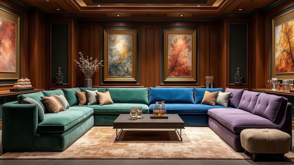luxurious l shape sofa designs