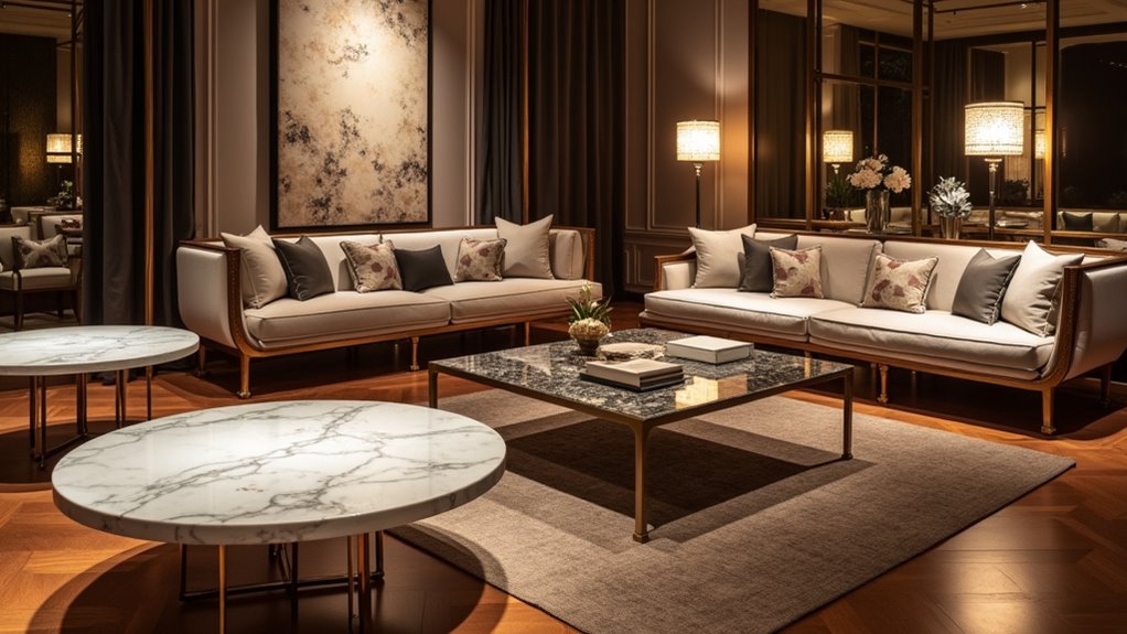 luxury designer coffee tables