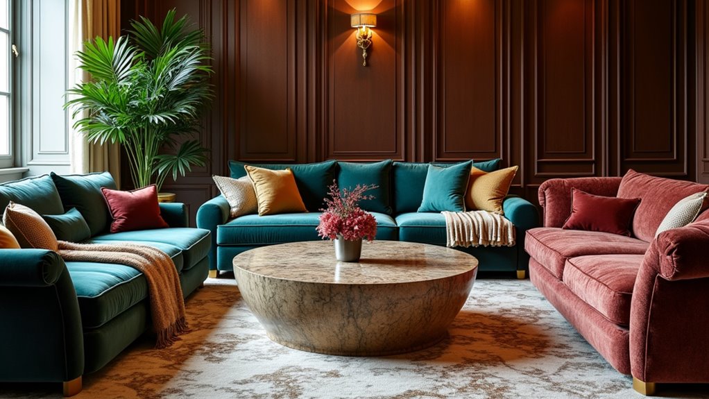 luxury fabric sofas collection