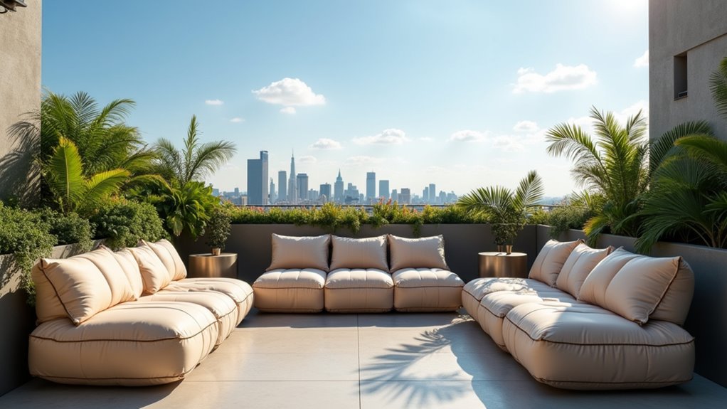 luxury inflatable sofa comfort