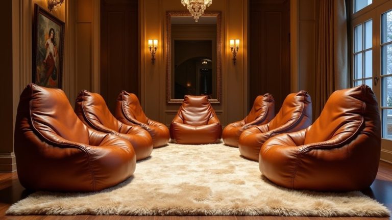 7 Best Luxury Leather Bean Bag Chairs for Supreme Comfort