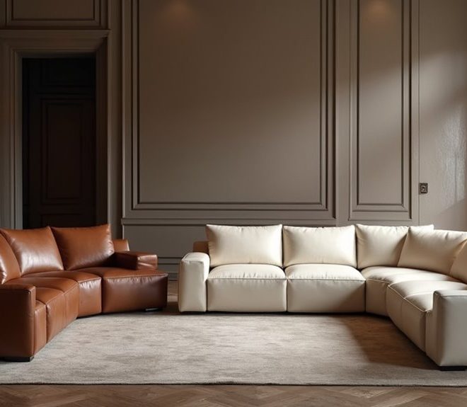 7 Stunning Modern Luxury Leather Sofa Sets for Your Home