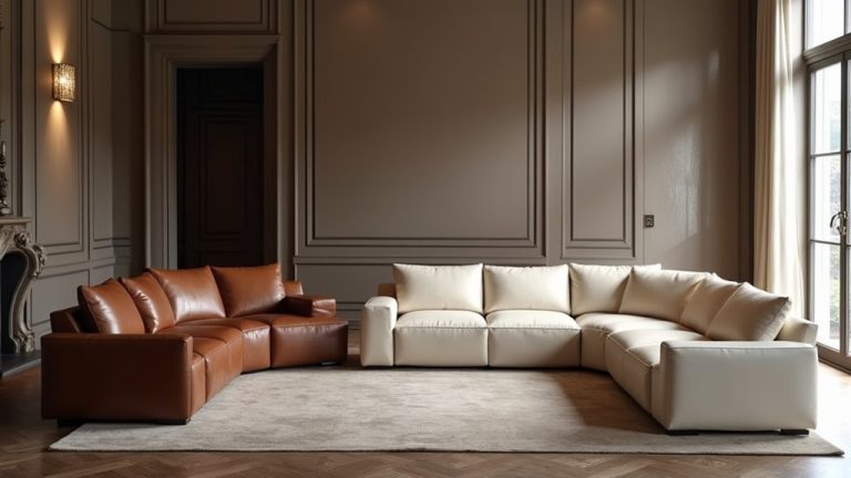 7 Stunning Modern Luxury Leather Sofa Sets for Your Home