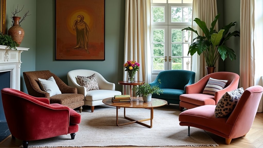 luxury lounge chair selection