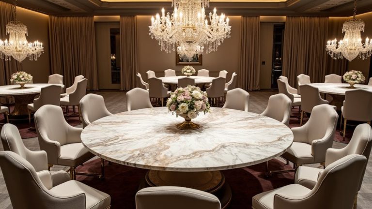 7 Stunning Luxury Marble Dining Table and Chairs Sets for Your Home