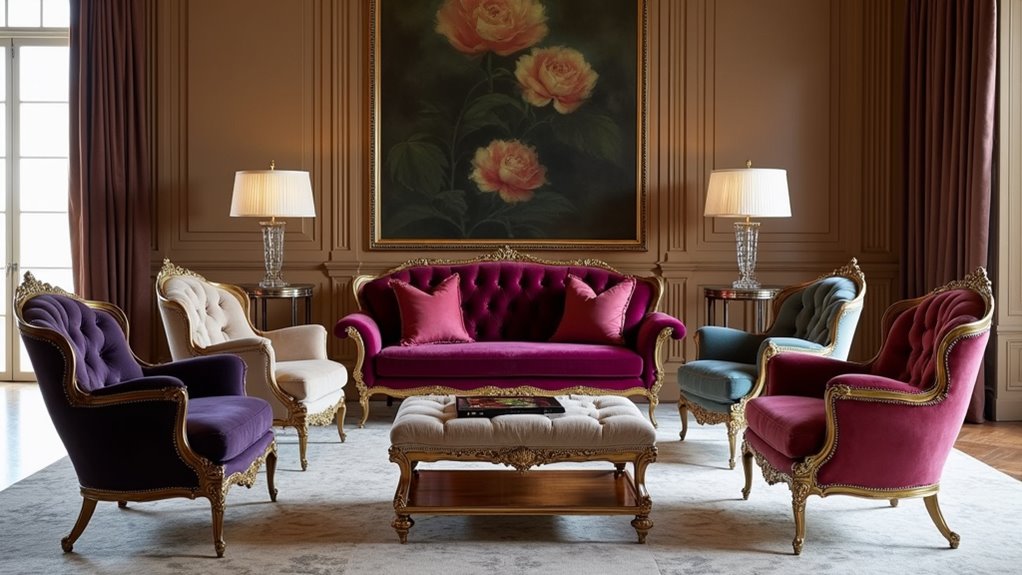 luxury sofa benches selection