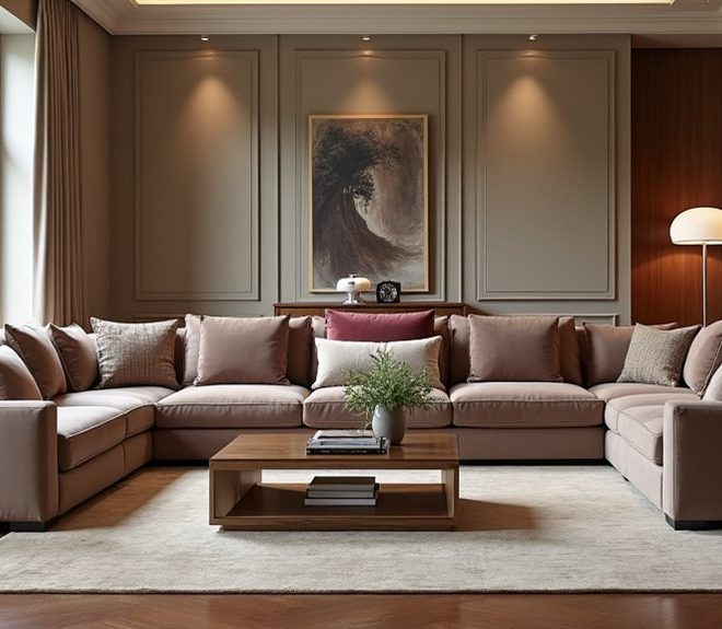 Top 5 Luxury U-Shape Sofa Sets for a Dreamy Living Room