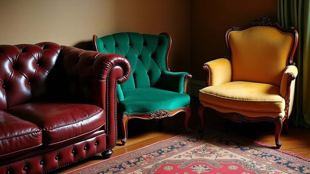 luxury vintage sofas selection