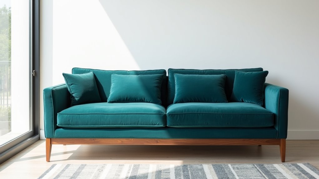 mid century luxury sleeper sofa