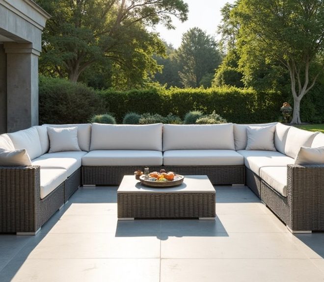 Why Choose the Monaco Luxury Large Grey Rattan Garden Sofa Set (10-Piece) – 5 Reasons
