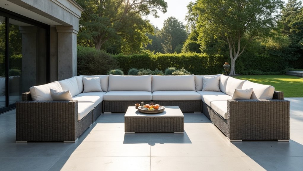 monaco luxury rattan sofa