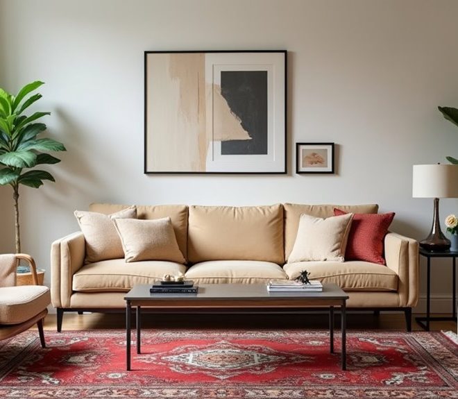 5 Tips to Perfect Your Rug and Sofa Placement