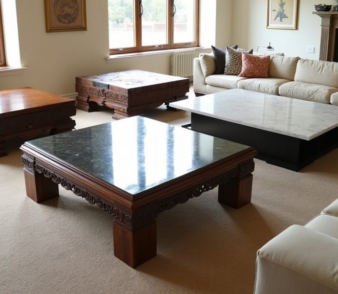 Top 5 Oversized Square Coffee Tables to Transform Your Living Room