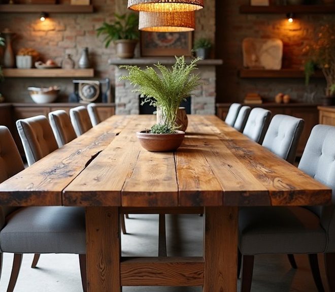 Top 10 Best Reclaimed Wood Dining Tables for Your Home