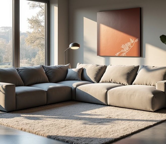 10 Steps to Perfect Sectional Sofa Rug Placement