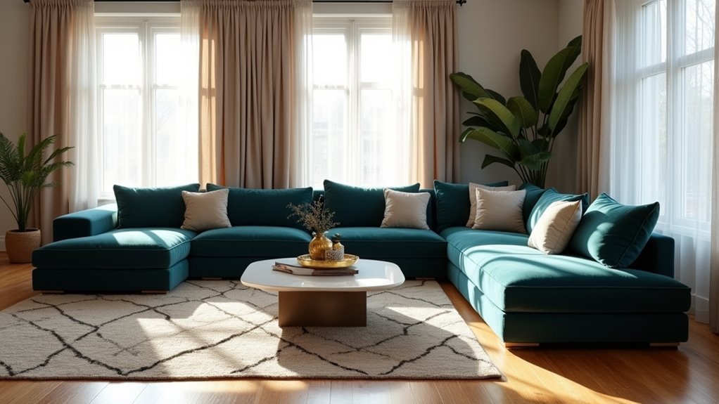 sofa size and style