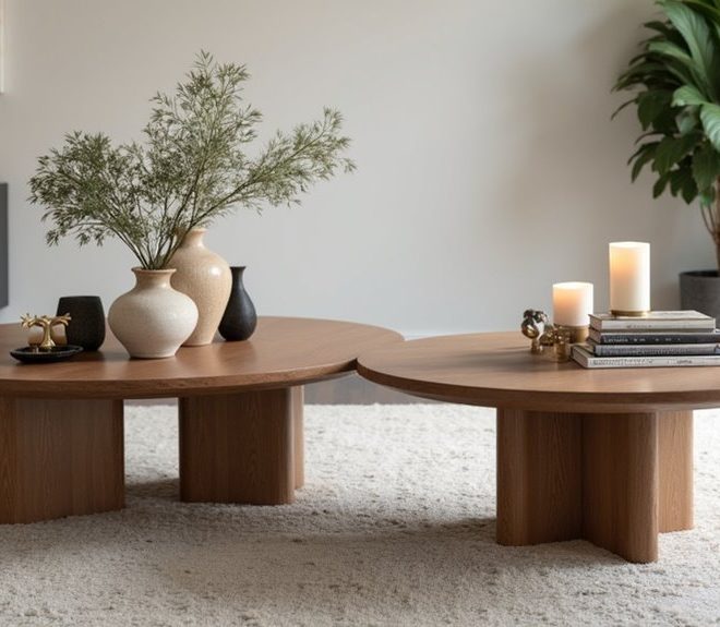 3 Tips for Styling Two Coffee Tables Together