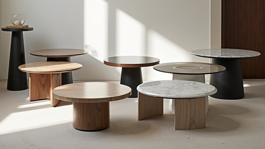 stylish coffee table materials