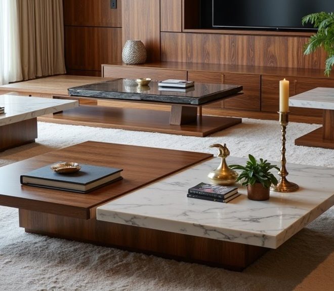10 Stylish Low Square Coffee Tables for Your Living Room
