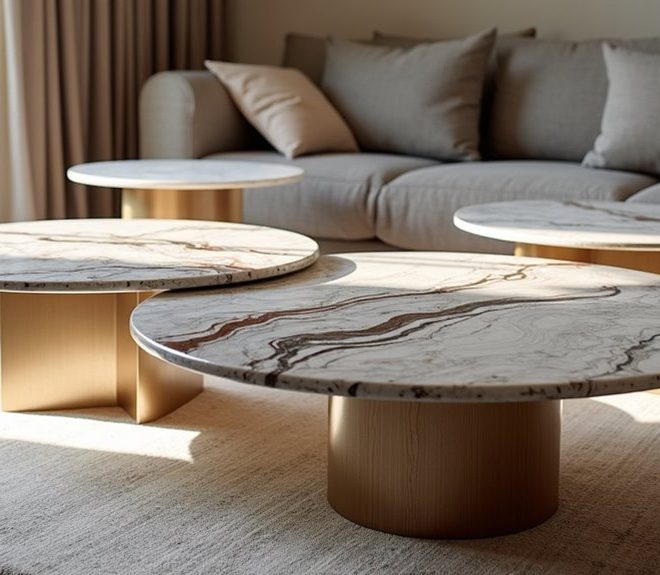 7 Stunning Marble Effect Coffee Tables for Your Home