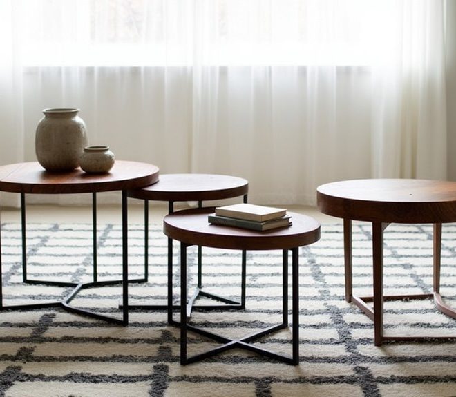 5 Stylish Living Room Nesting Coffee Tables to Transform Your Space