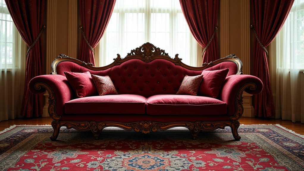 timeless aristocratic sofa elegance