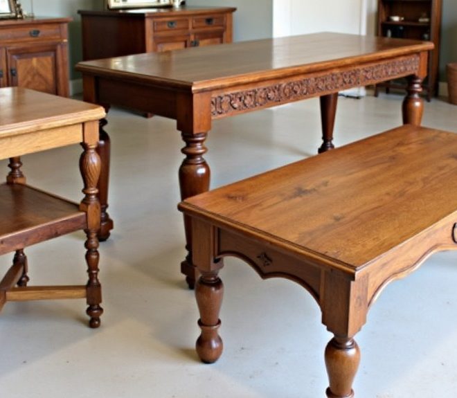10 Best Used Oak Coffee Table and End Tables for Sale
