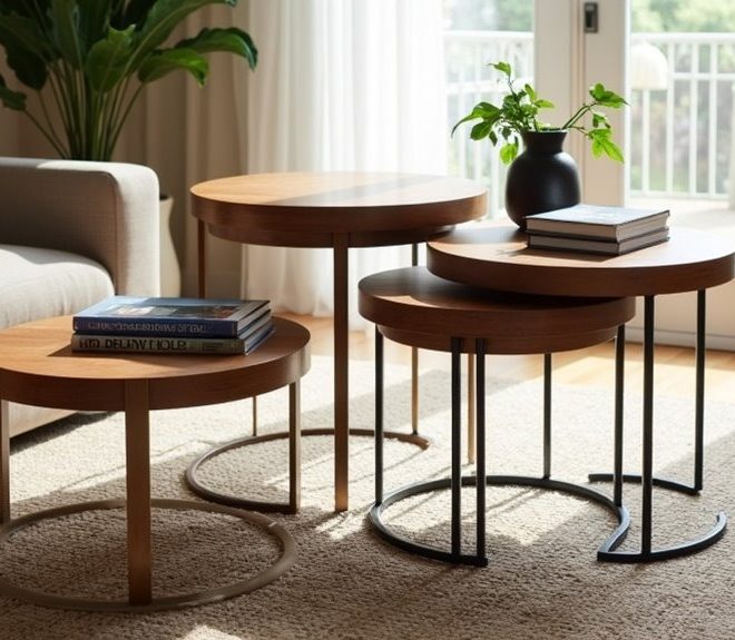 7 Unique Nesting Coffee Tables to Transform Your Space