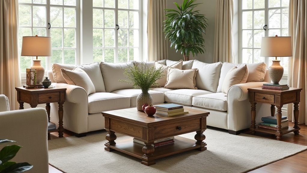 versatile transitional coffee table