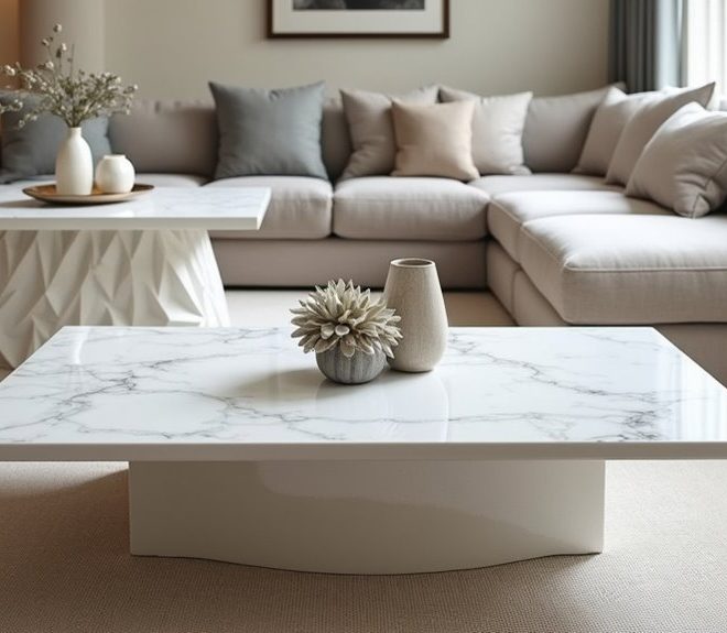 Top 3 White Square Coffee Tables for Your Living Room