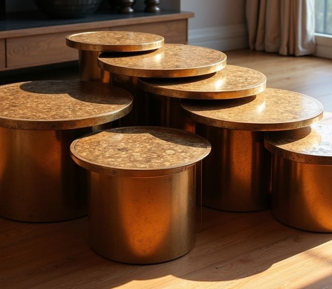 7 Stunning Bronze Nesting Coffee Tables for Your Home