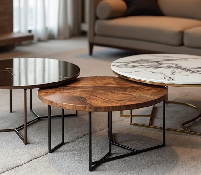 Top 3 Sets of Two Coffee Tables for Your Living Space