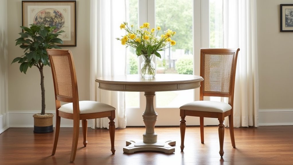 elegant coastal dining chair