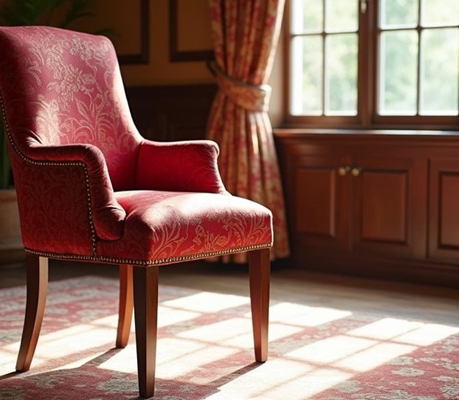 3 Reasons to Adore the Irie Carmine Jacquard Dining Chair