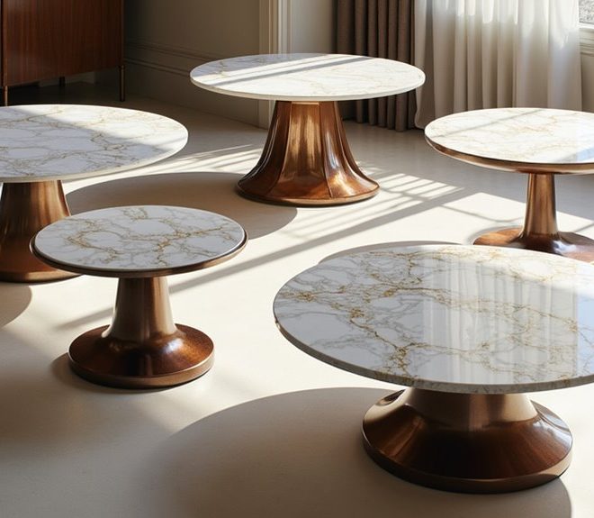 7 Stunning Marble Top Coffee Table and End Tables for Your Home