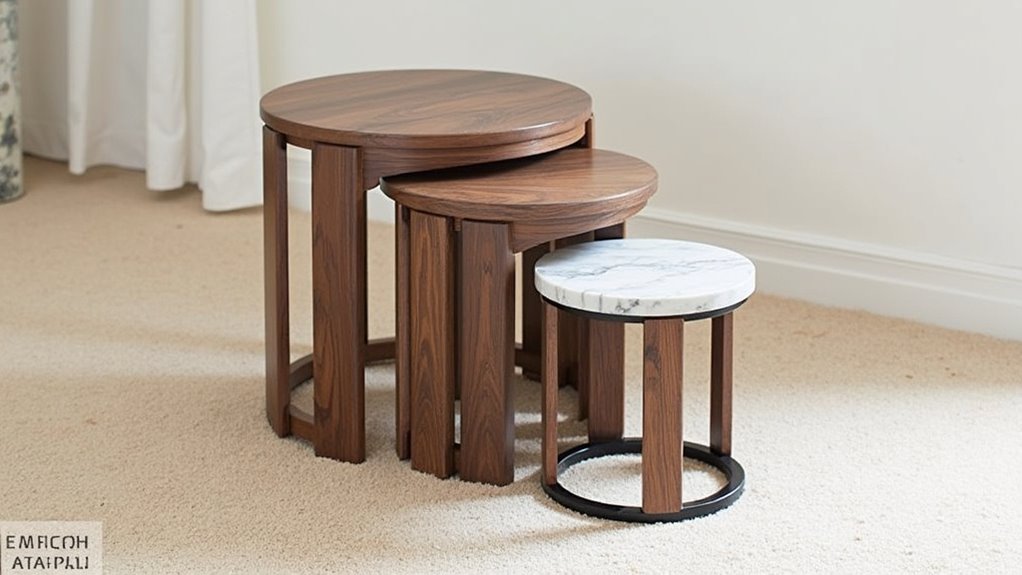 malcolm round nesting tables